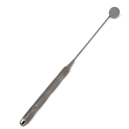 Hollow Handle Hygiene Dental 20mm Mouth Inspection Mirror #3